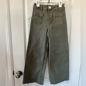 KIDS Zara Khaki Green Trousers